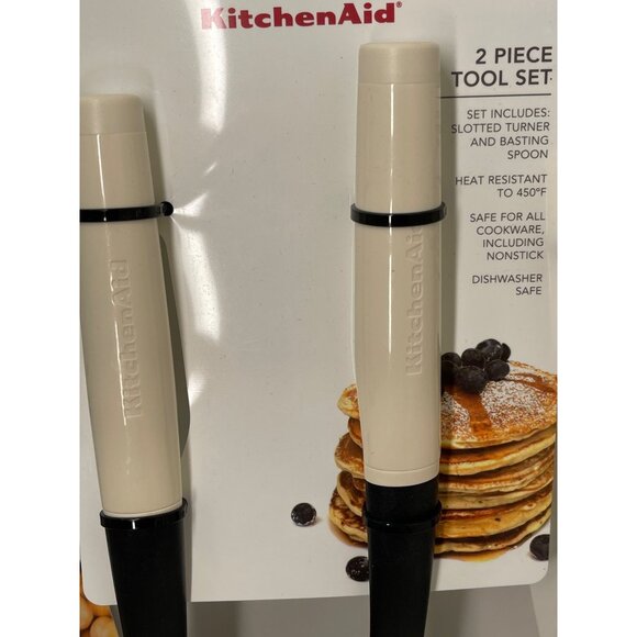 KitchenAid Almond Multifunction Can Opener & 2-Piece Baking & Tool Sets New - Picture 4 of 6